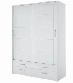 Armoire pin 2 portes coulissantes VALBERG