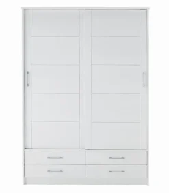 Armoire pin 2 portes coulissantes VALBERG