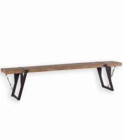 Banc sapin massif & métal WESTMOUNT