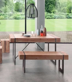 Banc sapin massif FABRIK en 120 cm
