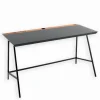Bureau bois de bateau & métal FOCUS