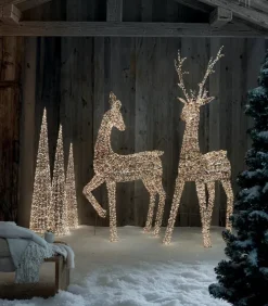 Caribou lumineux 5200 LED