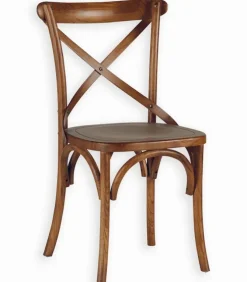Chaise bistrot orme massif RICHLAND