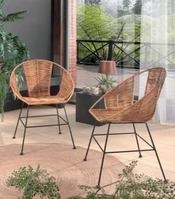 Chaise rotin CINTA