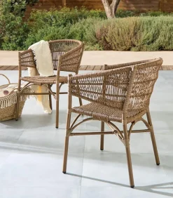 Chaise rotin empilable SINGAPOUR