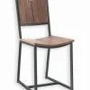 Chaise teck & métal BROWTON
