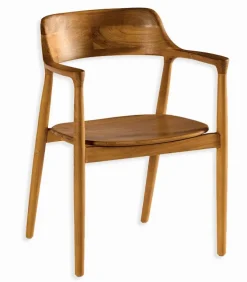 Chaise teck massif EVA