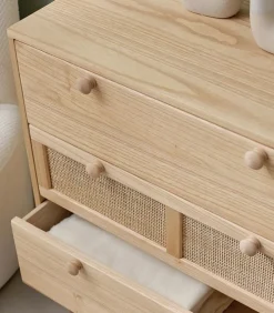 Commode bois 3 grands tiroirs TONLE