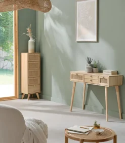 Commode bois 5 tiroirs TONLE