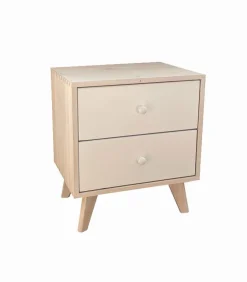 Commode déco 2 tiroirs LOGAN