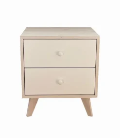 Commode déco 2 tiroirs LOGAN