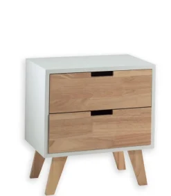 Commode déco 2 tiroirs RICK
