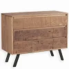 Commode frêne massif 3 tiroirs OREGON
