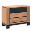 Commode pin massif huilé 3 tiroirs FOX