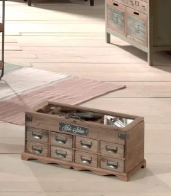 Commode style apothicaire avec abattant – WENDY
