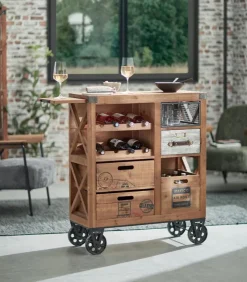 Commode vintage 5 tiroirs WENDY