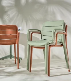 Fauteuil de jardin empilable ATLIN