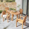 Fauteuil de jardin teck ARU