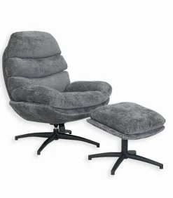 Fauteuil MUELTON avec repose-pieds