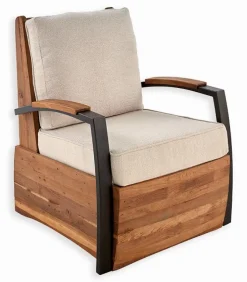Fauteuil teck BOBUN