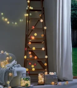 Guirlande lumineuse KIM boules colorées GM