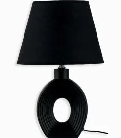 Lampe céramique grise GALA