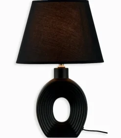 Lampe céramique grise GALA