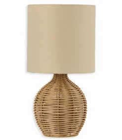 Lampe naturelle rotin RITA