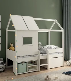 Lit cabane enfant 90×200 WAPITI