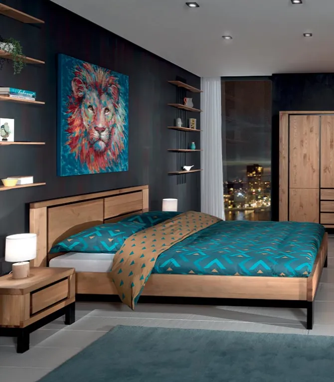 Lit pin massif 2 places FOX