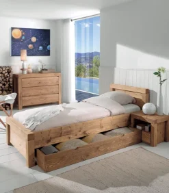 Lit pin massif 90×200 SANDERS