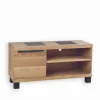 Meuble TV frêne 1 porte PIER
