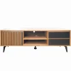 Meuble TV frêne ALSEN L 180 cm