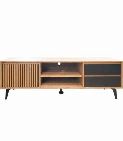 Meuble TV frêne ALSEN L 180 cm