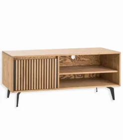 Meuble TV frêne ALSEN L 140 cm