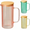 Pichet en verre coloré 900 ml