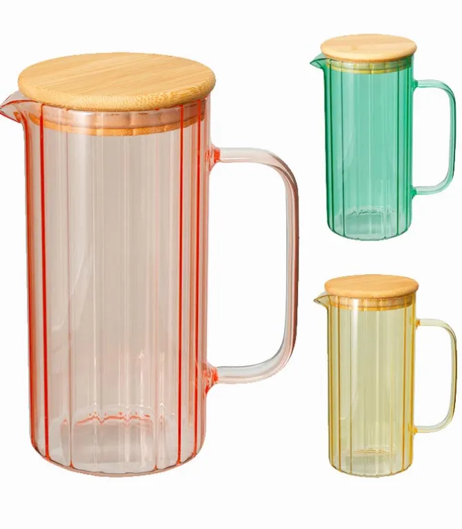 Pichet en verre coloré 900 ml