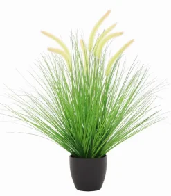 Plante artificielle HERBE A QUEUE DE CHIEN en pot