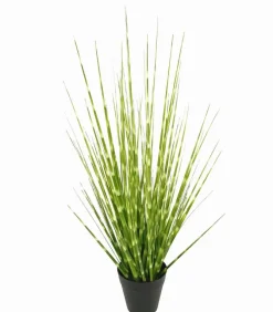 Plante artificielle HERBE ZEBRE en pot