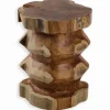 Pouf teck STORIA