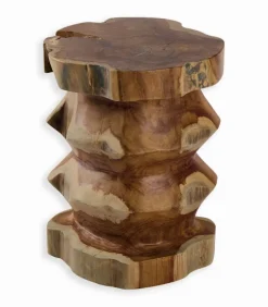 Pouf teck STORIA