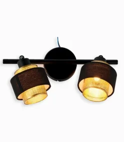 Rampe de 2 spots amovibles GOLDLINE