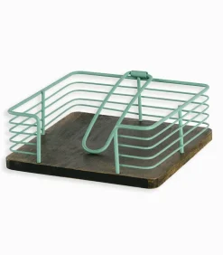 Range-serviettes vert amande