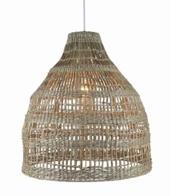 Suspension naturelle rotin CLOCHE
