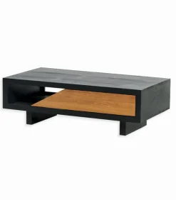 Table basse pin et chêne FLINT