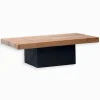 Table basse pin recyclé BOLMEN