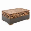 Table basse teck recyclé FEEL