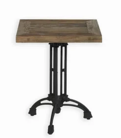Table bistrot bois recyclé STERLING