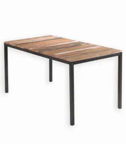 Table bois de bateau VINTAGE édition avec allonge