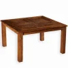 Table carrée teck recyclé TRINIDAD